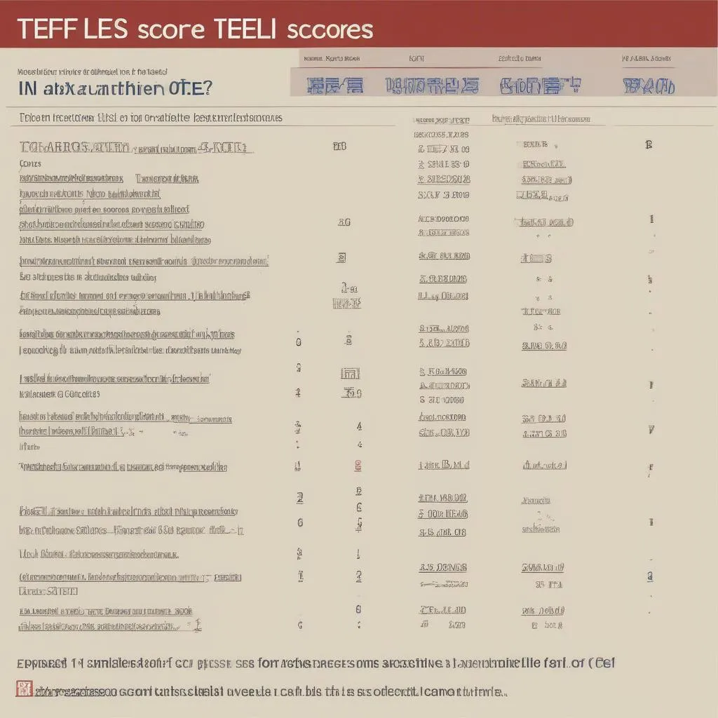 Bảng quy đổi điểm TOEFL sang IELTS