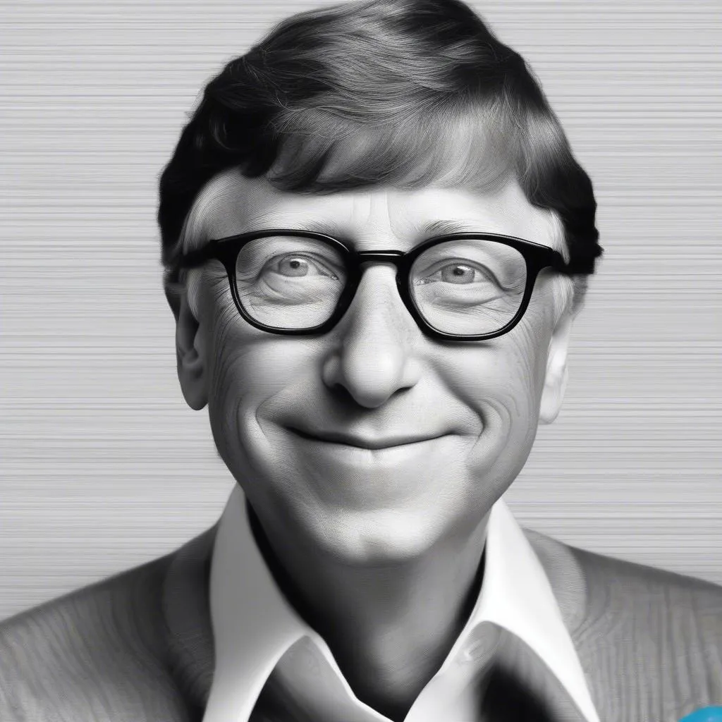 Bill Gates, the founder of Microsoft