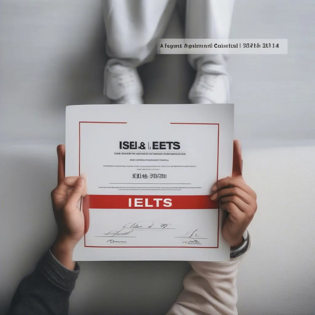 Chứng chỉ IELTS