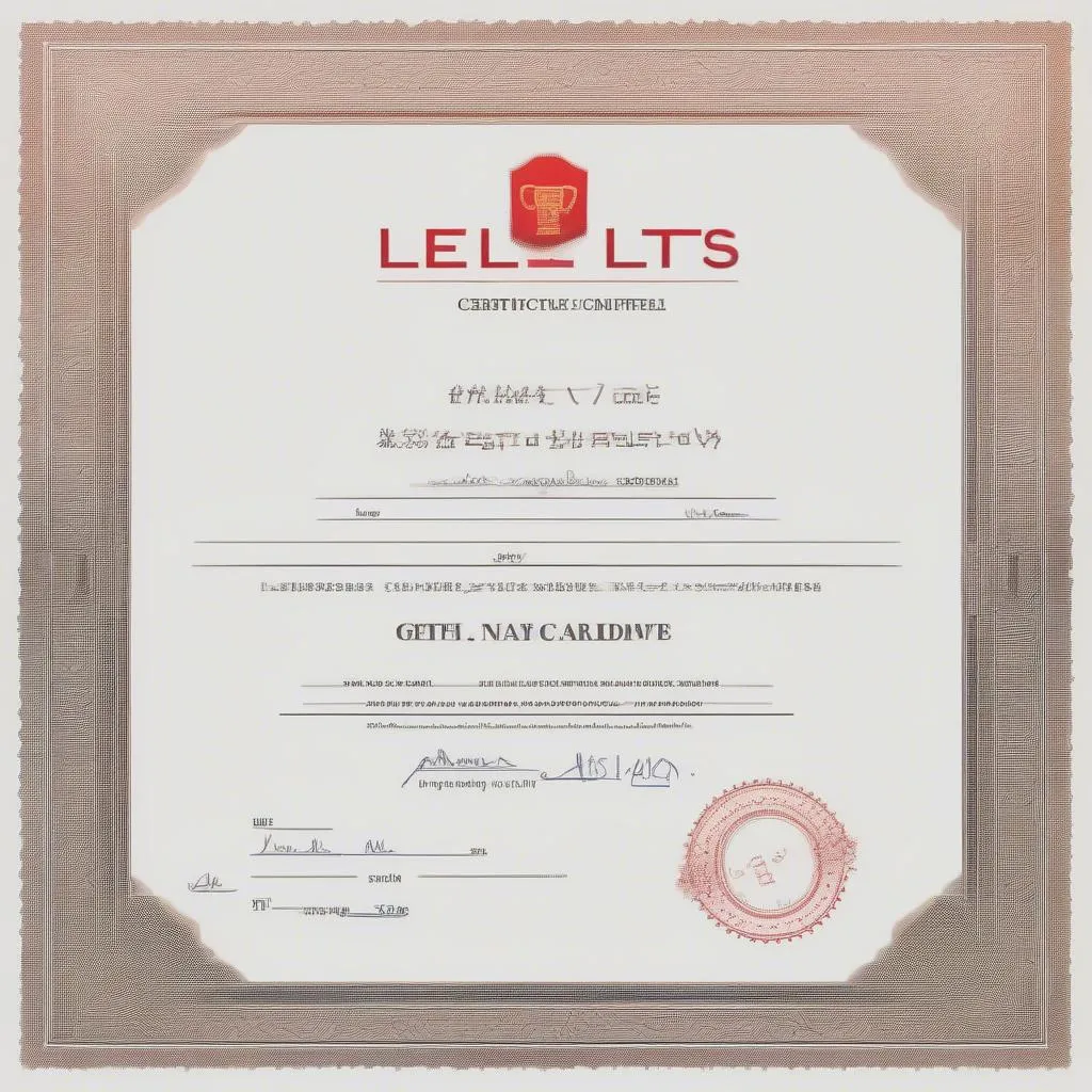 Chứng chỉ IELTS CLB 9