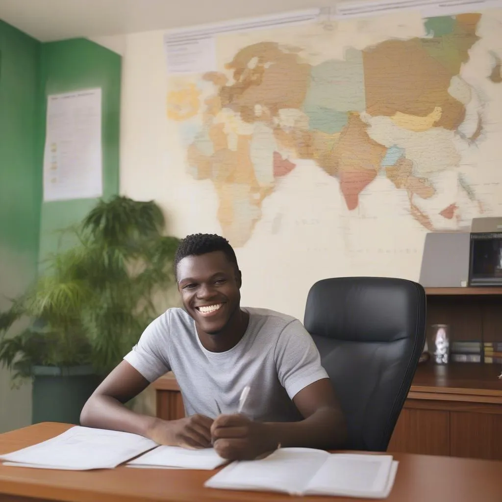 Học viên luyện thi IELTS Nigeria