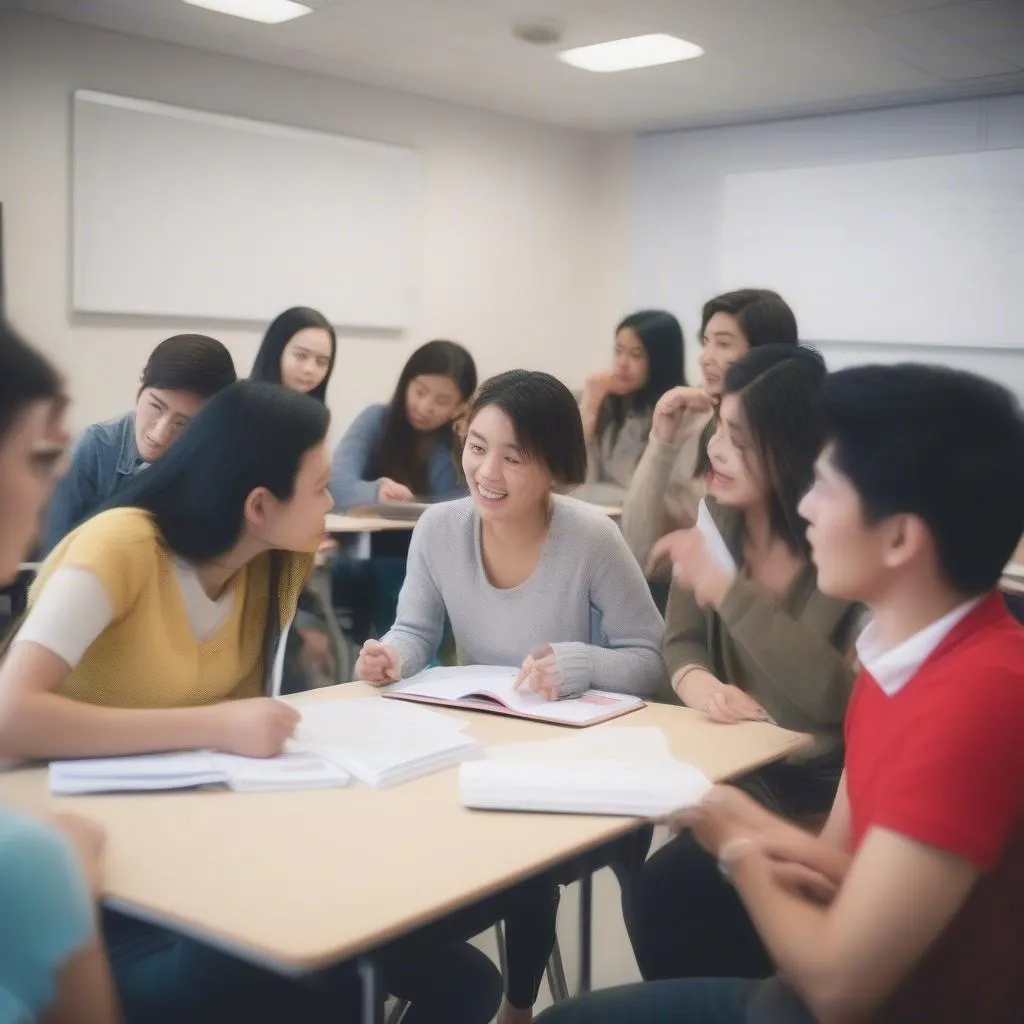 Lớp học IELTS Speaking tại Ngoại ngữ CEO