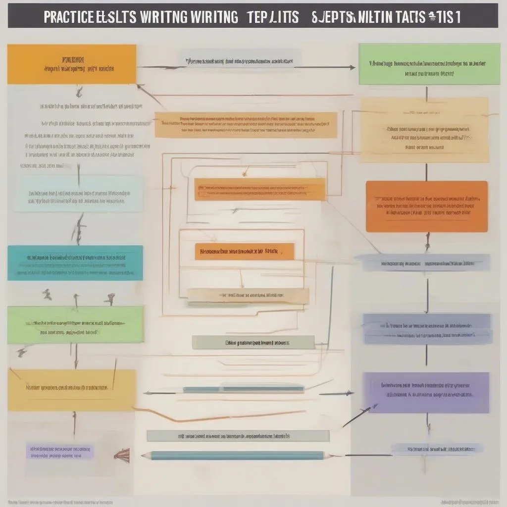 IELTS Writing Task 1 Process Chart practice