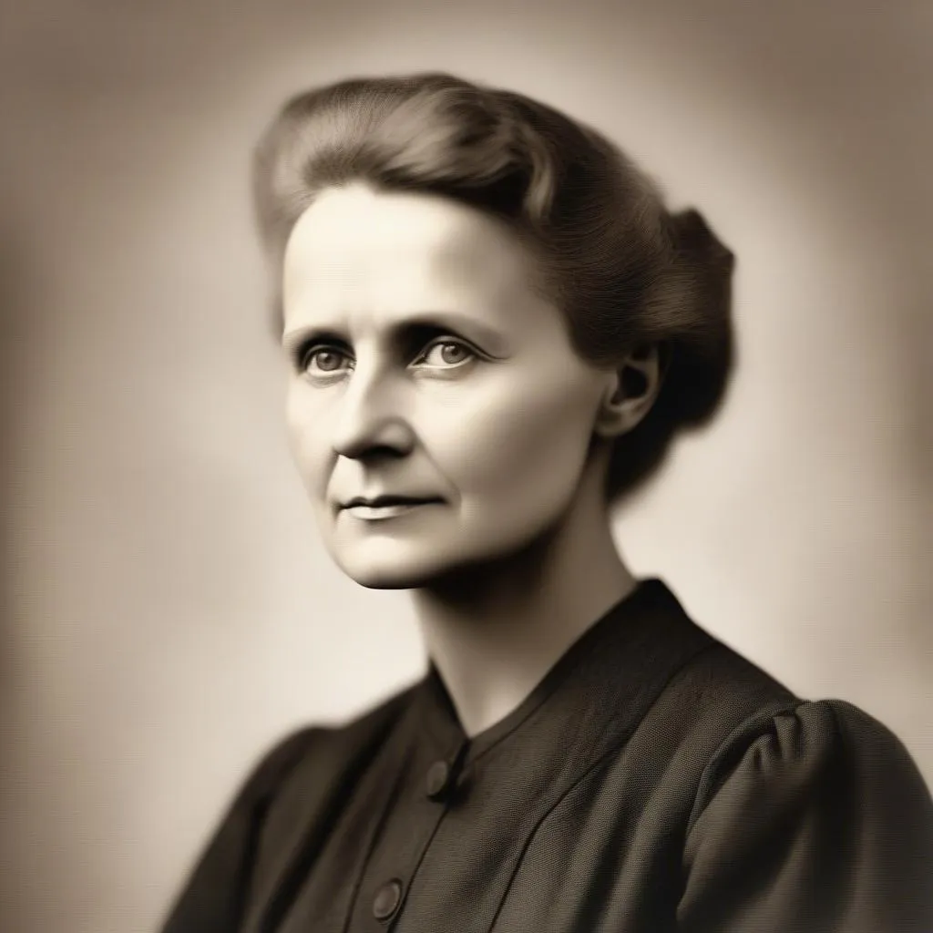 Marie Curie, a famous scientist