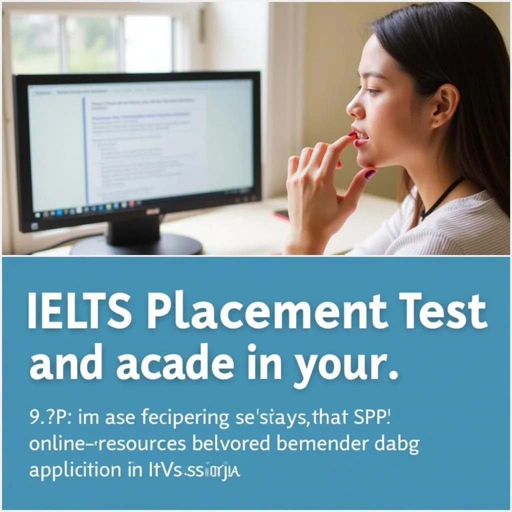 Bài kiểm tra IELTS Placement Test miễn phí