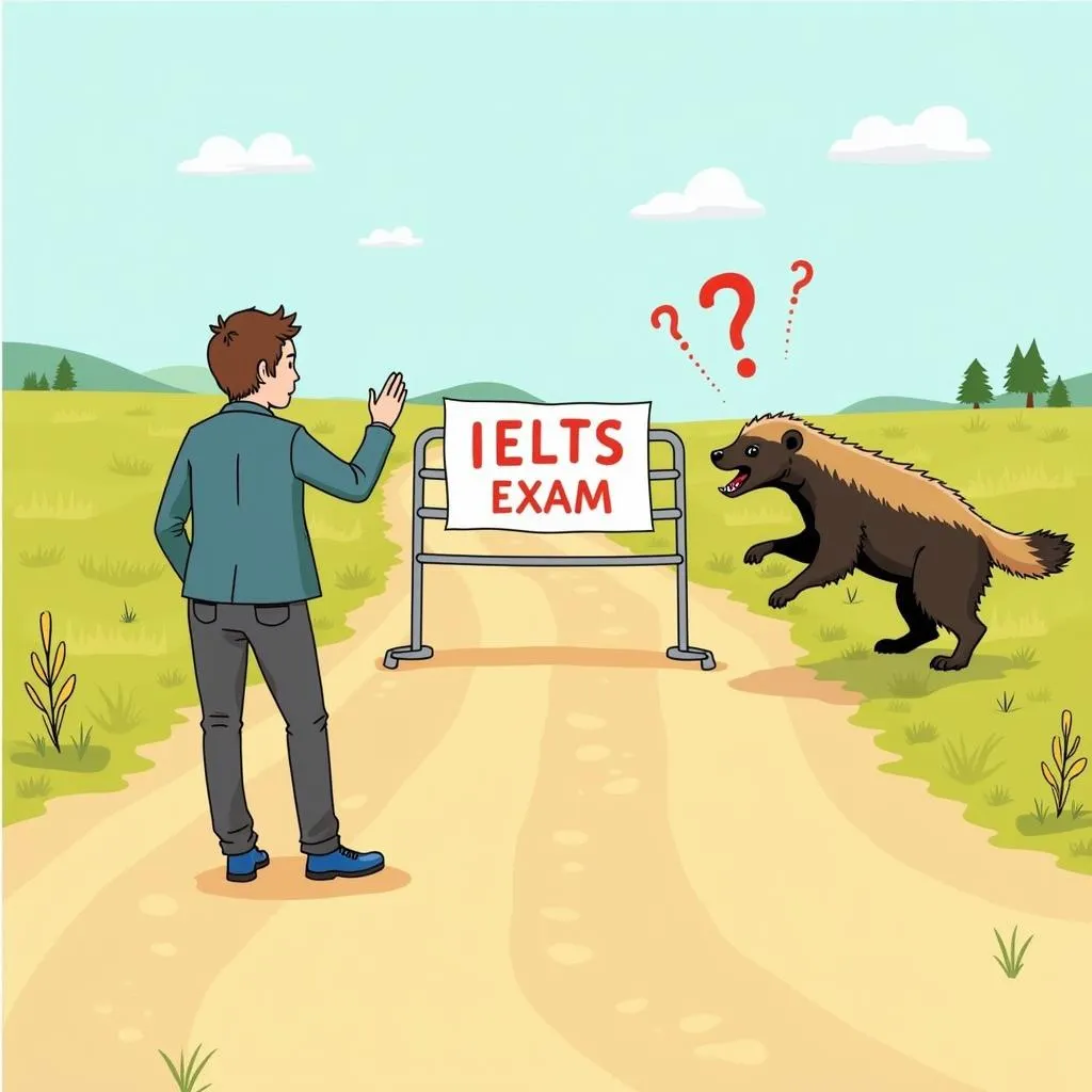 Bài thi IELTS với những câu hỏi khó như lửng mật ong