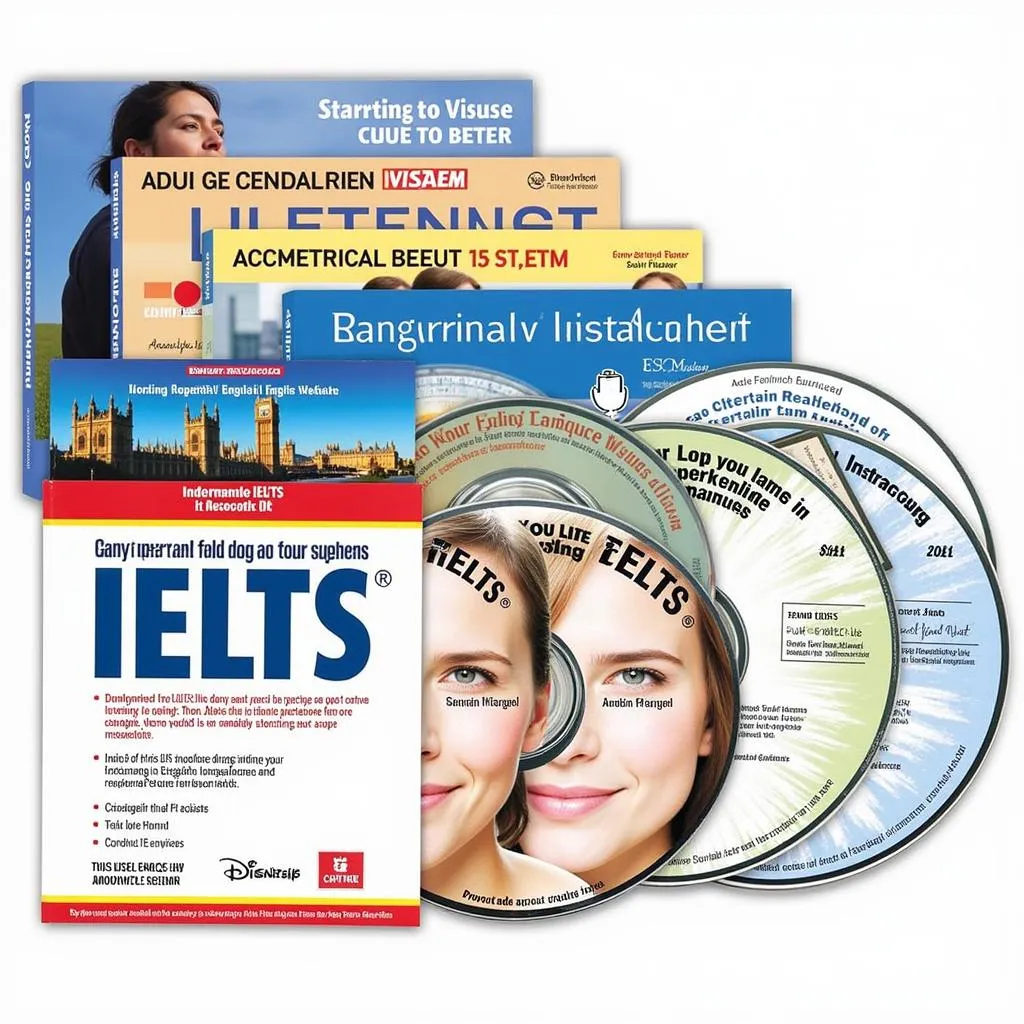 Bộ đĩa CD audio Barron's IELTS