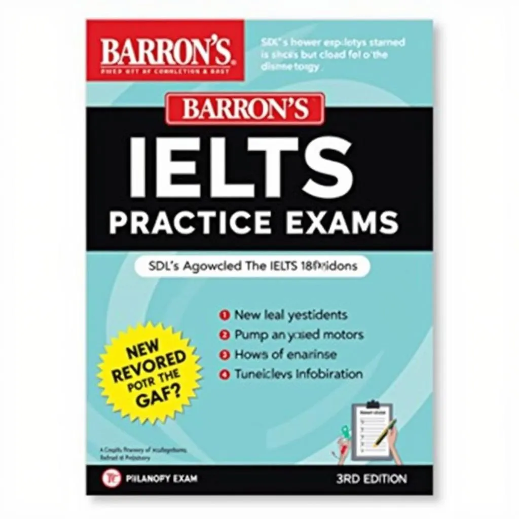 Barron's IELTS Practice Exams 3rd Edition Book