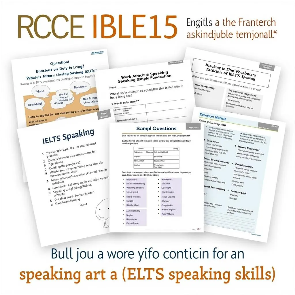 Tài liệu ôn luyện IELTS Speaking cơ bản