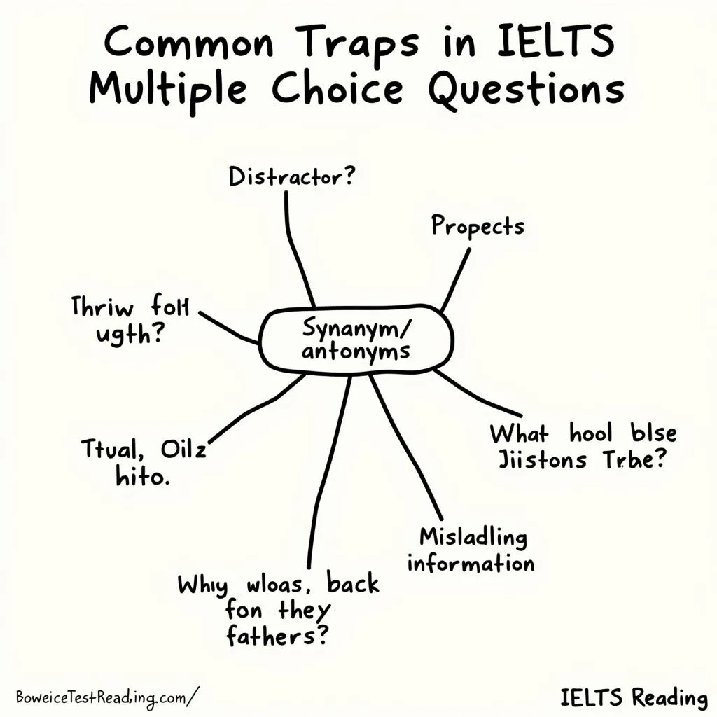 Bẫy trong IELTS Reading Multiple Choice