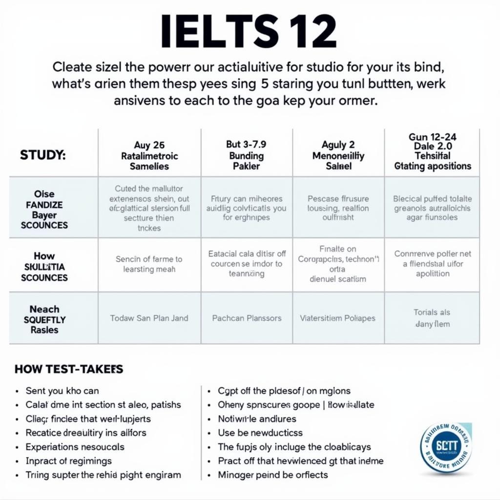 Bí quyết ôn luyện IELTS 12 hiệu quả