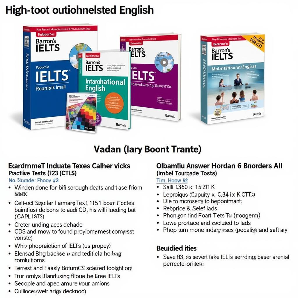 Bộ sách Barron's IELTS International English