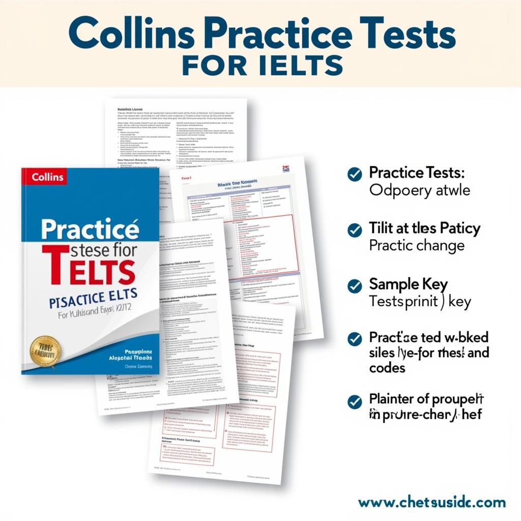 Bộ sách Collins Practice Tests for IELTS PDF