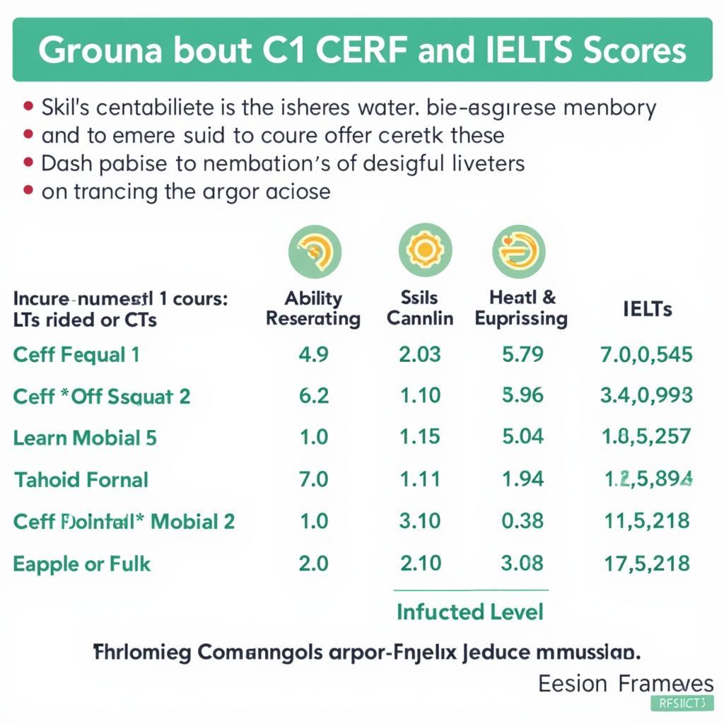 Mối quan hệ giữa C1 CEFR và IELTS