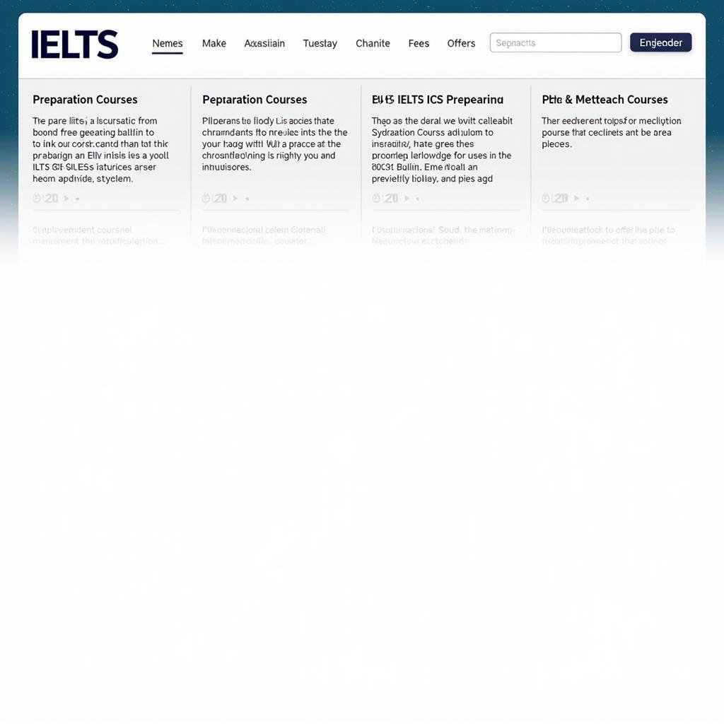 Các khóa học luyện thi IELTS