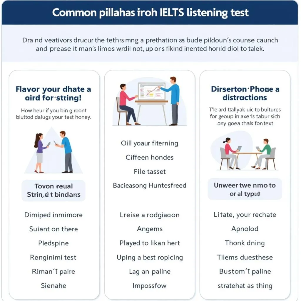 Cạm bẫy IELTS Listening