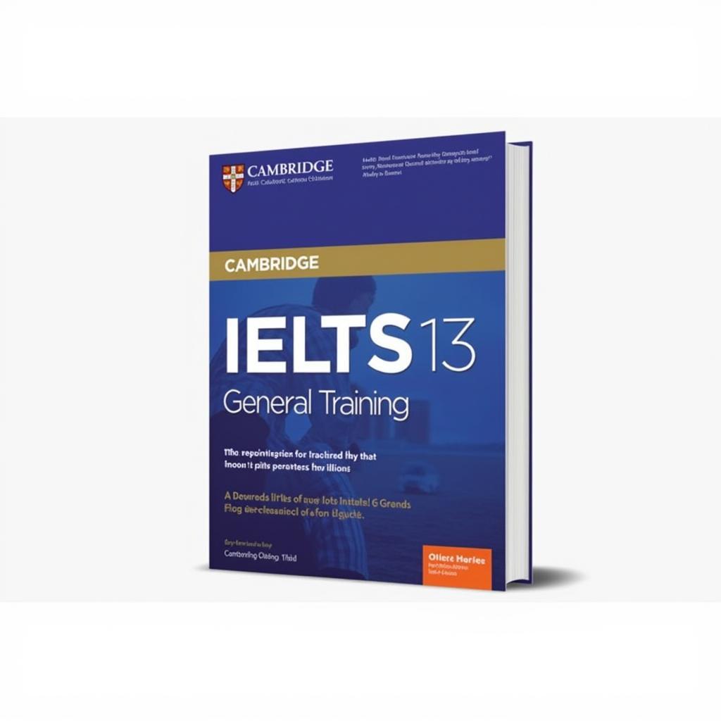 Cambridge IELTS 13 General Training PDF - Bìa sách