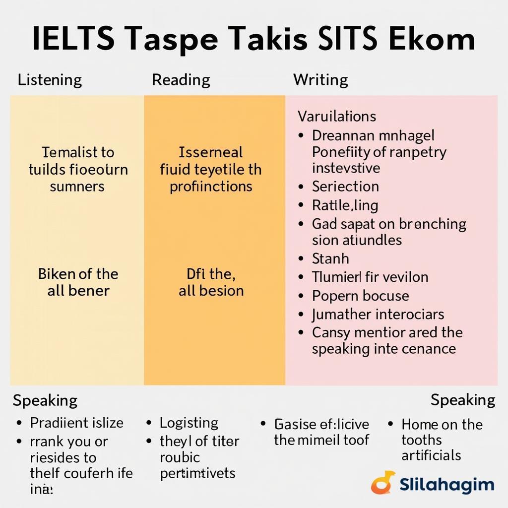 Cấu trúc bài thi IELTS