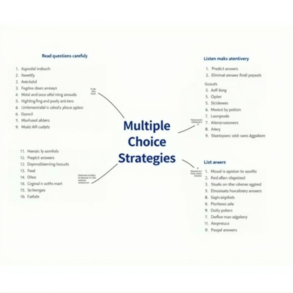 Chiến thuật làm bài Multiple Choice IELTS Listening