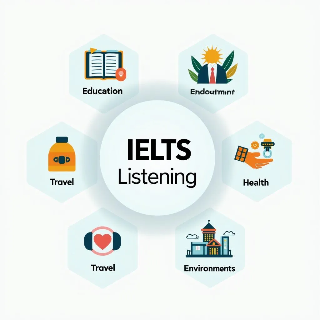 Chủ đề thi IELTS Listening