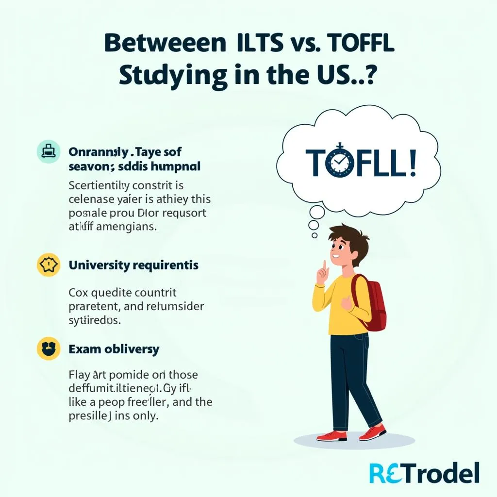 Du học Mỹ nên chọn IELTS hay TOEFL?