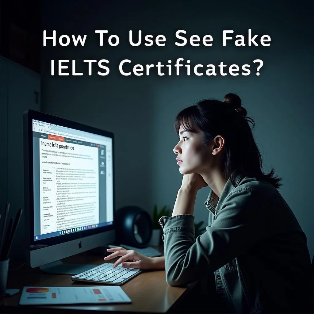 Fake IELTS certificate: Nguy hiểm tiềm ẩn