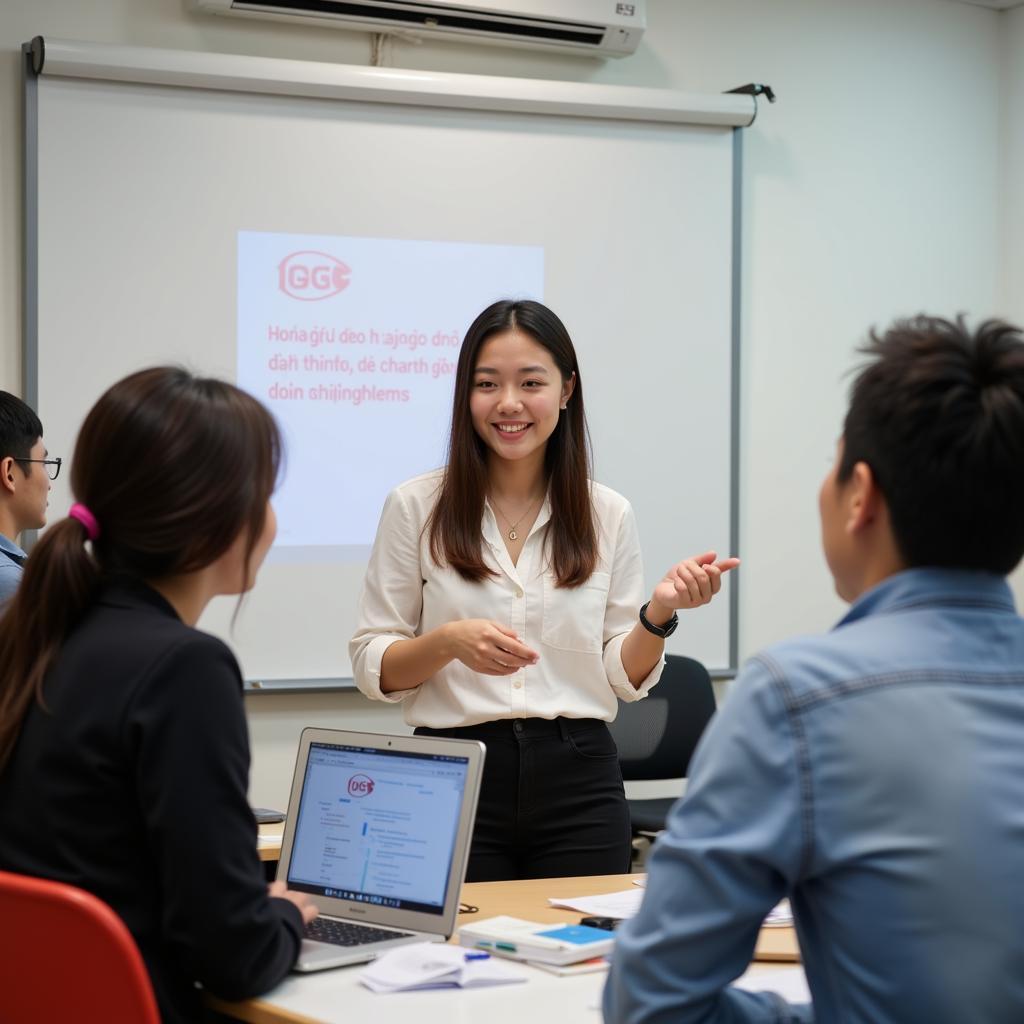 Giáo viên dạy IELTS tại NGOẠI NGỮ CEO