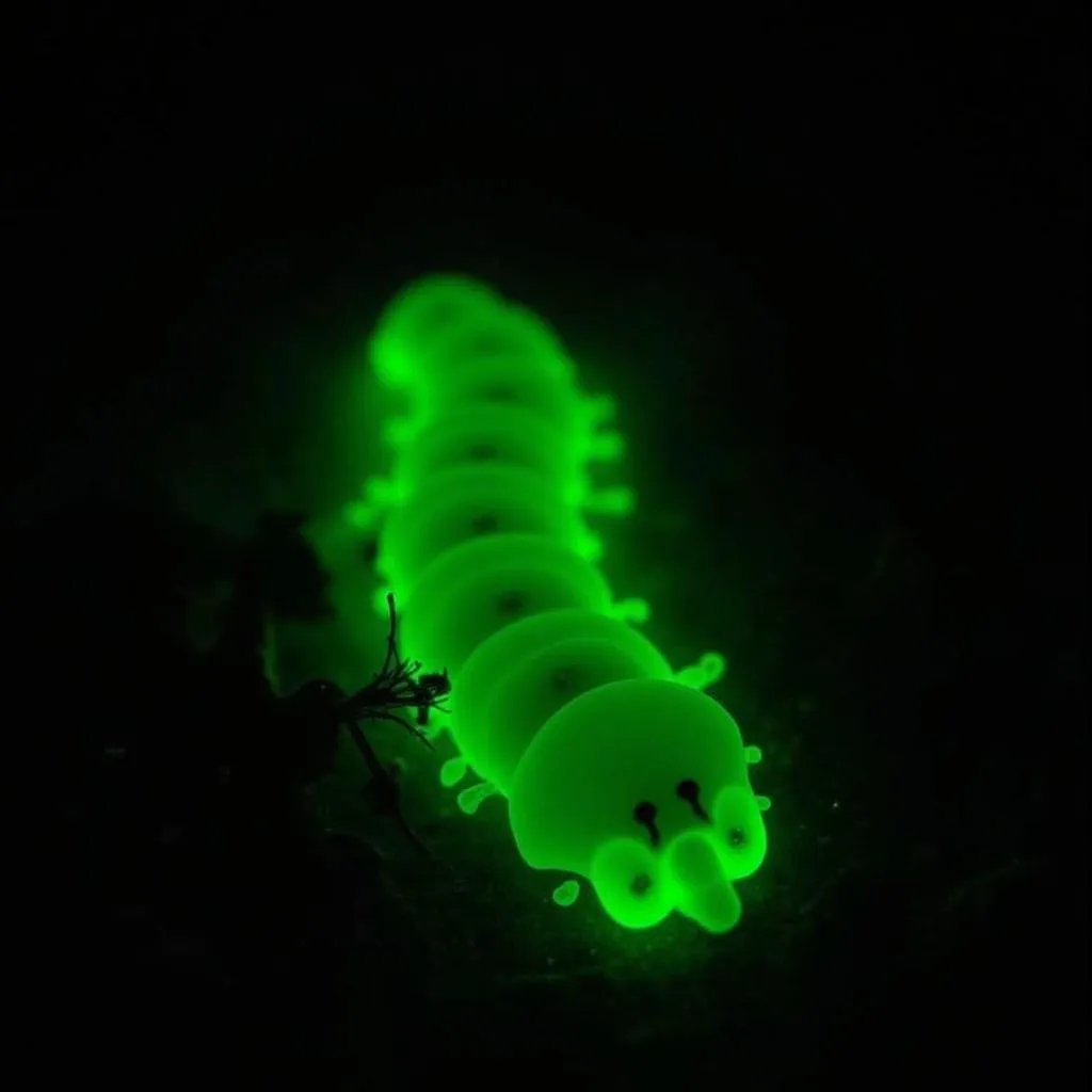 Những con sâu phát sáng glow worms rực rỡ