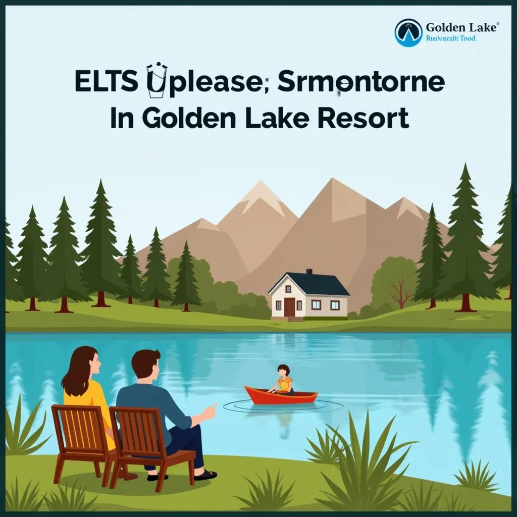 Golden Lake Resort IELTS Listening Practice: A relaxing trip