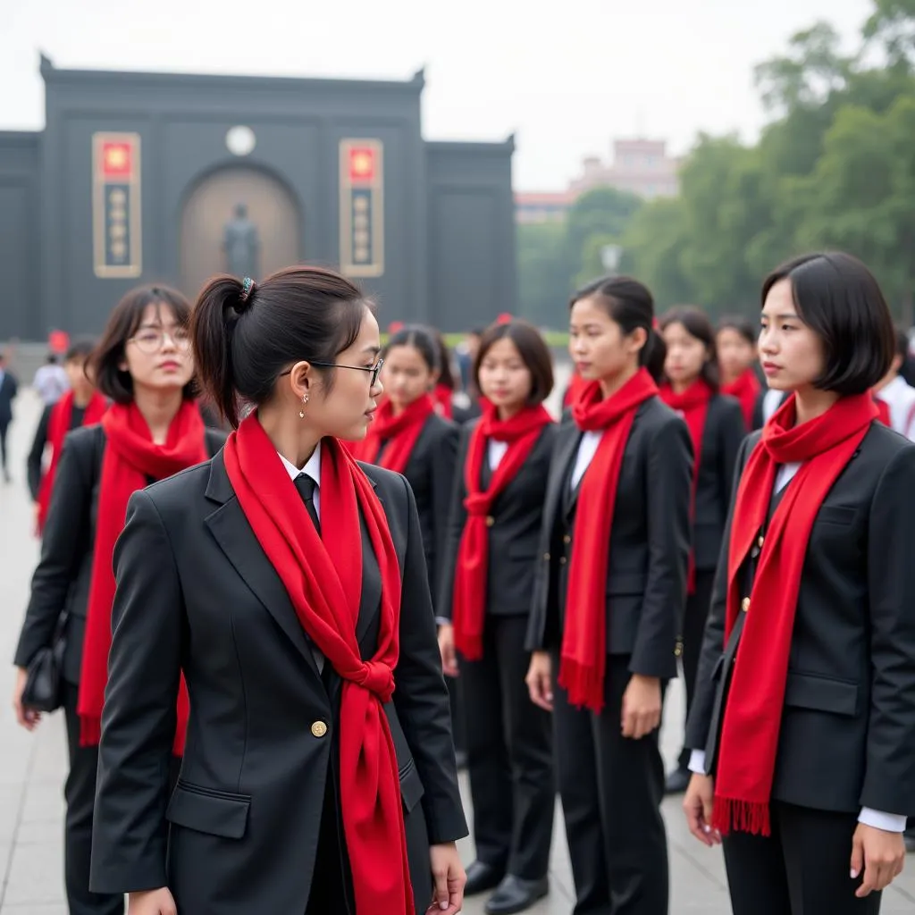 students-visiting-ho-chi-minh-mausoleum