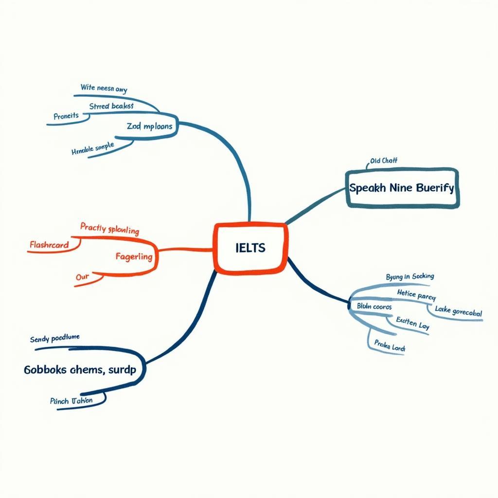 Học từ vựng IELTS hiệu quả với sơ đồ tư duy