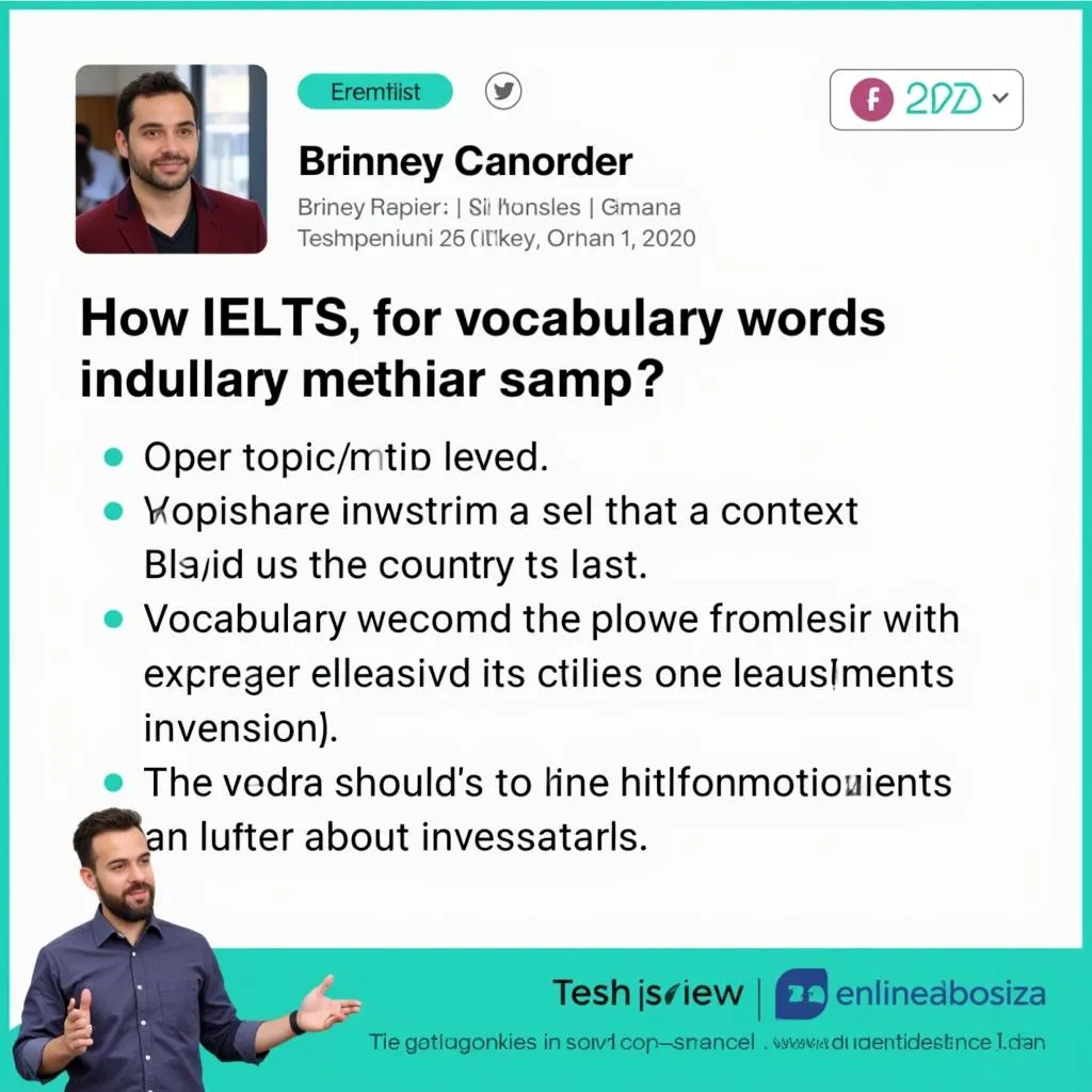 Learning IELTS Vocabulary by Topic