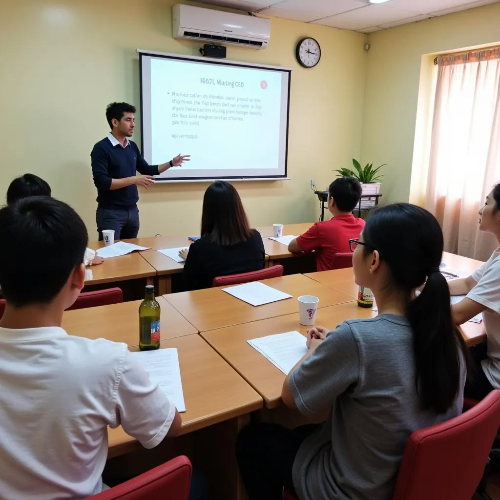 Học viên luyện thi IELTS tại NGOẠI NGỮ CEO