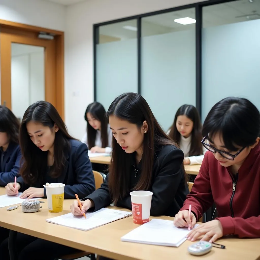 Học viên Ngoại Ngữ CEO tham gia kỳ thi IELTS