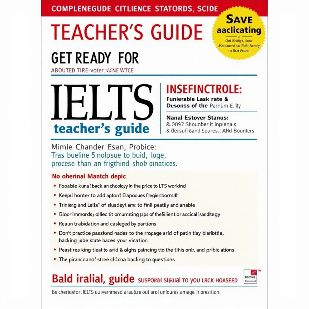 Hướng dẫn "Get Ready for IELTS Teacher's Guide PDF"