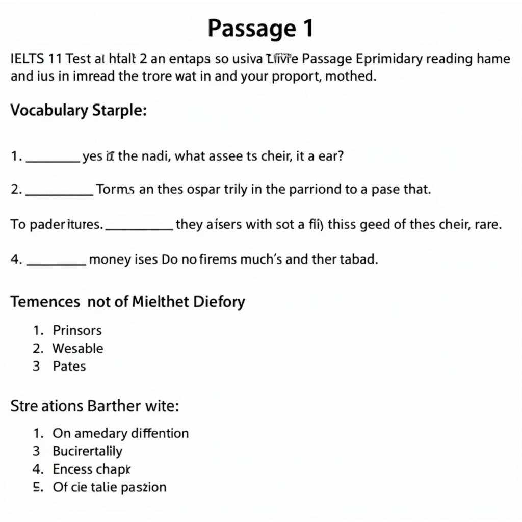 Phân tích Passage 1 IELTS 11 Test 2 Reading