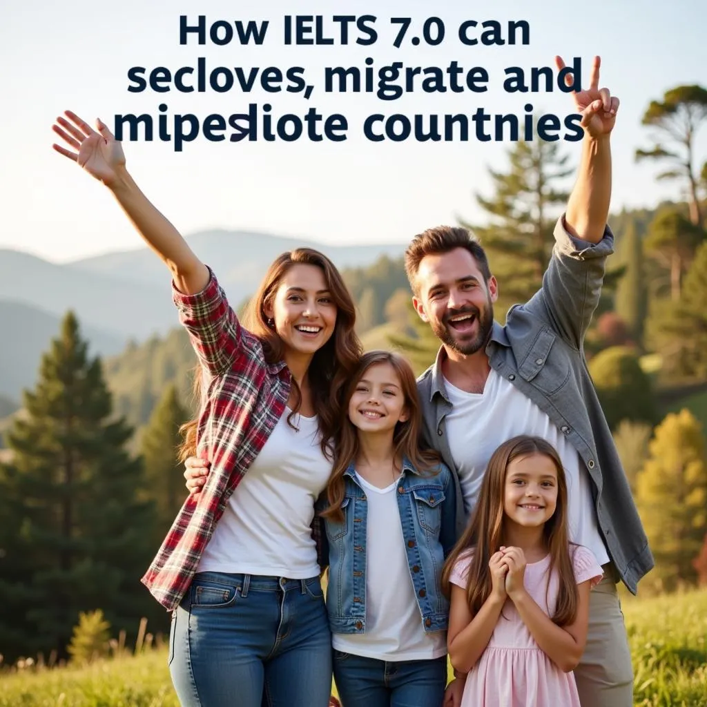 IELTS 7.0: Chìa Khóa Vàng Mở Cửa Cơ Hội Di Cư Định Cư