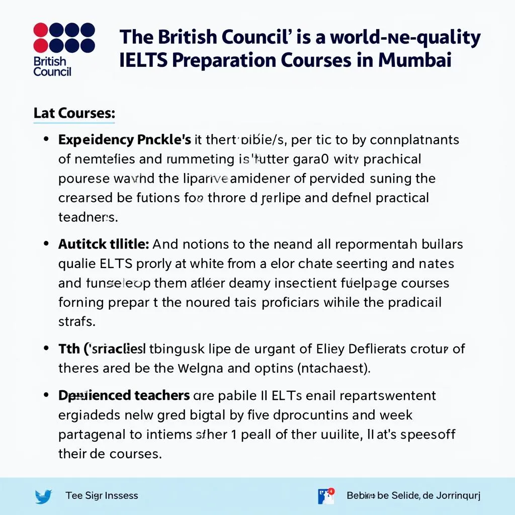 British Council IELTS Classes Mumbai