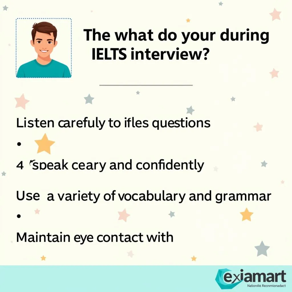 Lưu ý trong IELTS Interview