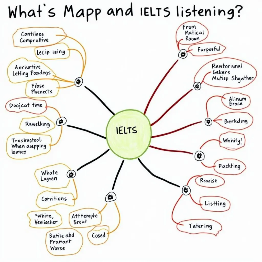 Kỹ thuật ghi nhớ thông tin bằng bản đồ tư duy trong IELTS Listening