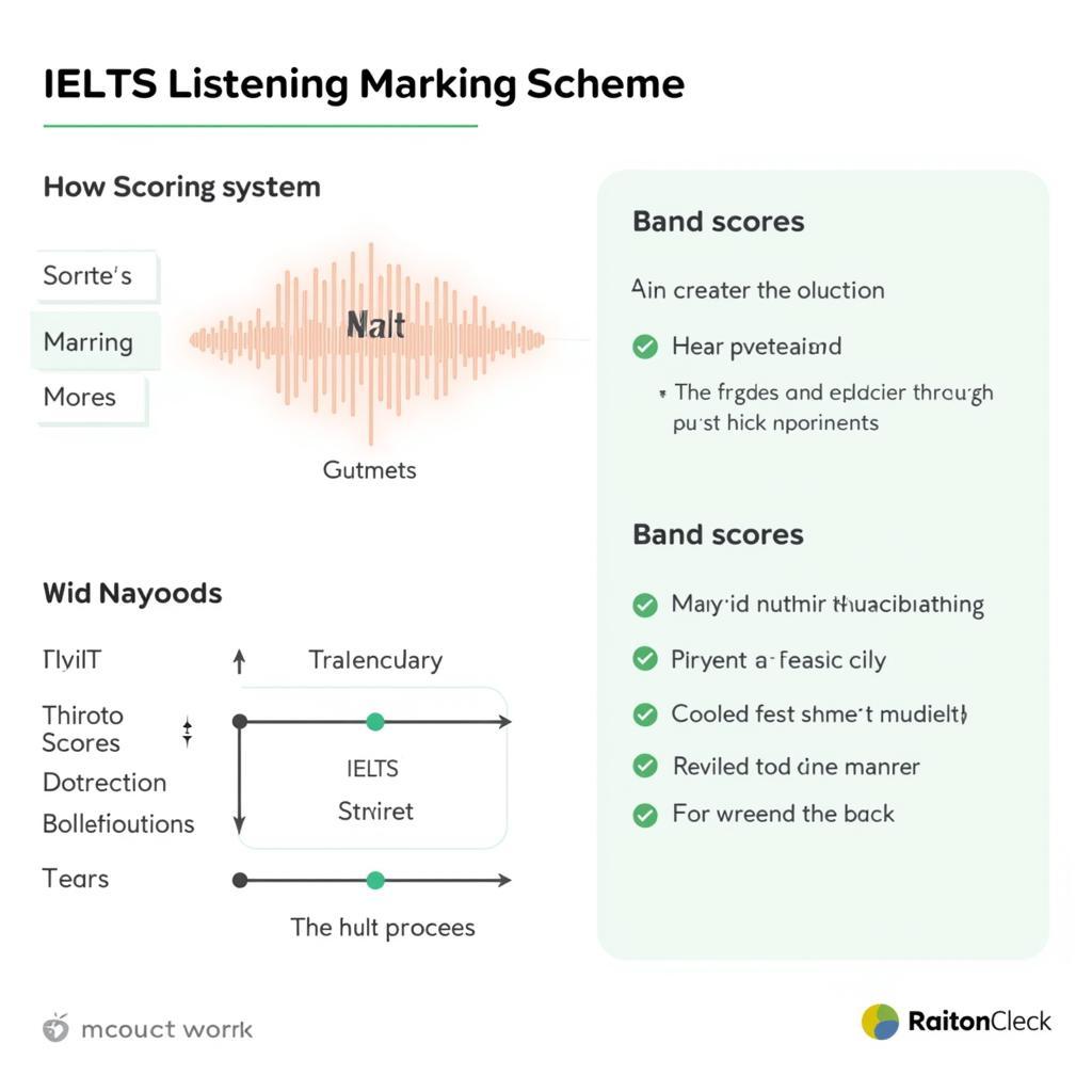 Phân tích chi tiết IELTS Listening Marking Scheme