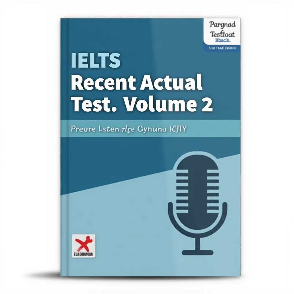 Bìa sách "IELTS Listening Recent Actual Test Vol 1"