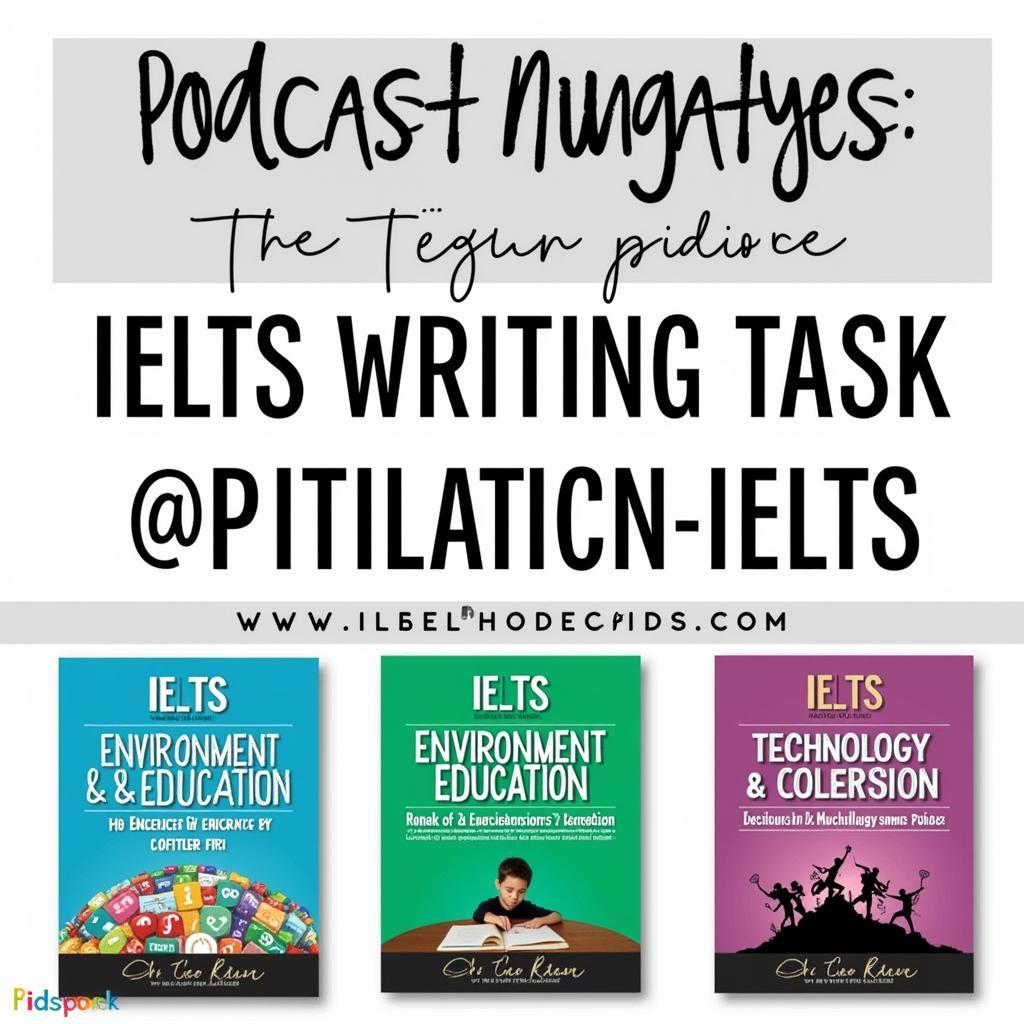 Podcast IELTS Writing với chủ đề đa dạng