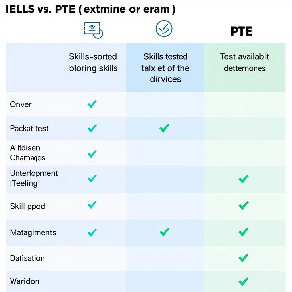 So Sánh IELTS và PTE