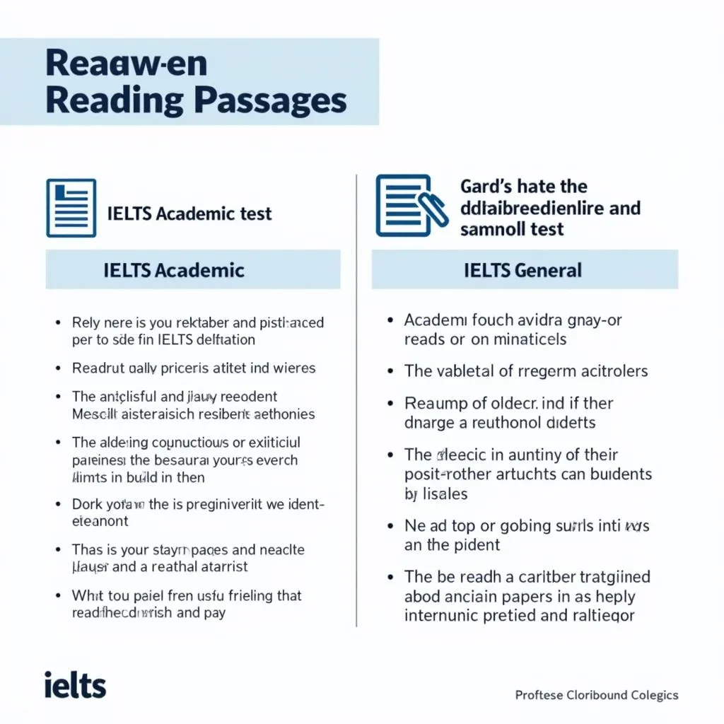 IELTS Reading: Academic vs. General