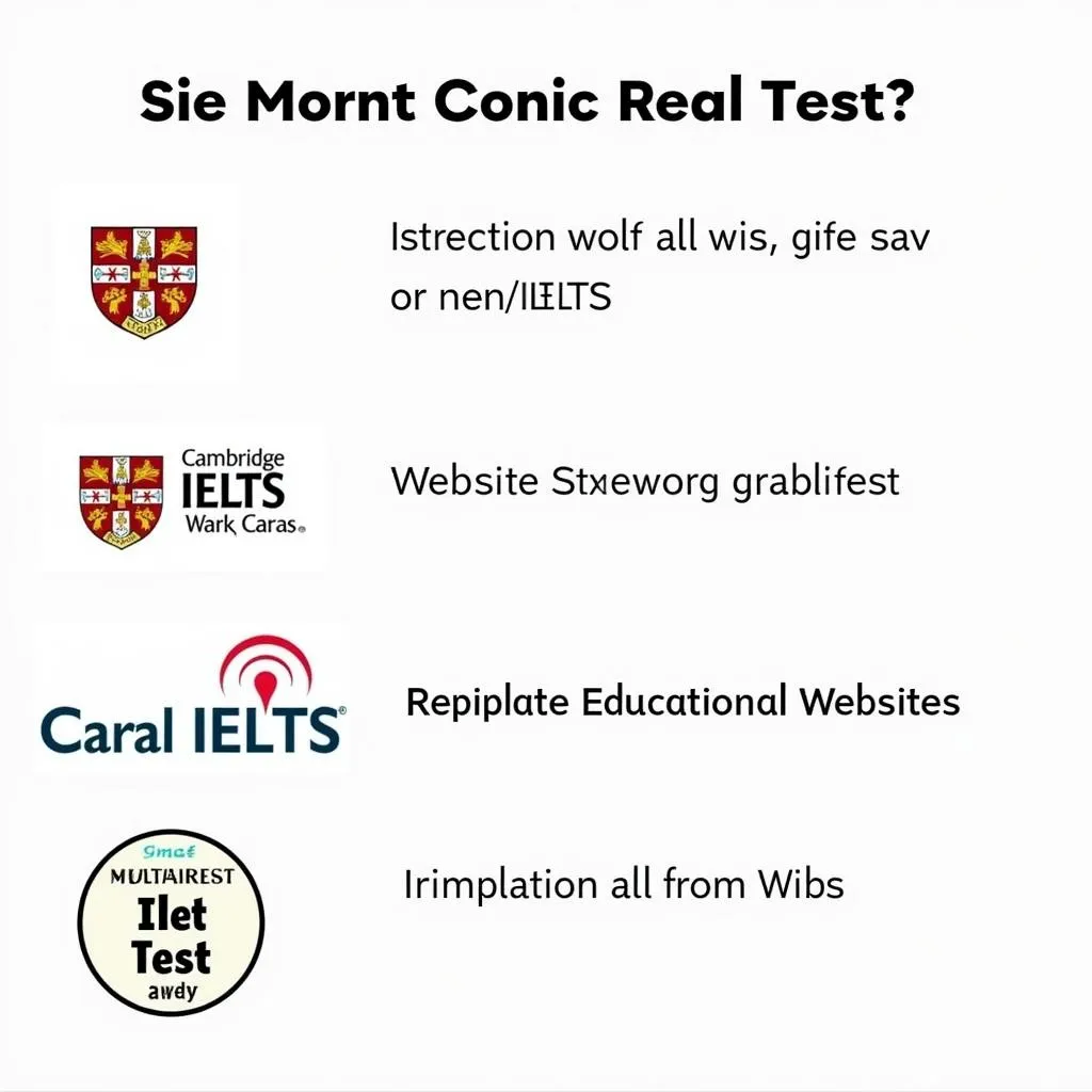 Nguồn đề thi IELTS Real Test 2020 uy tín