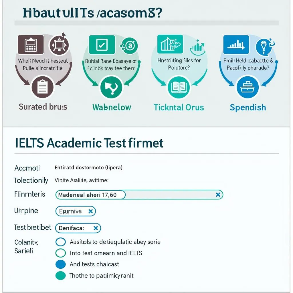 IELTS Thi Du học - dữ liệu minh họa