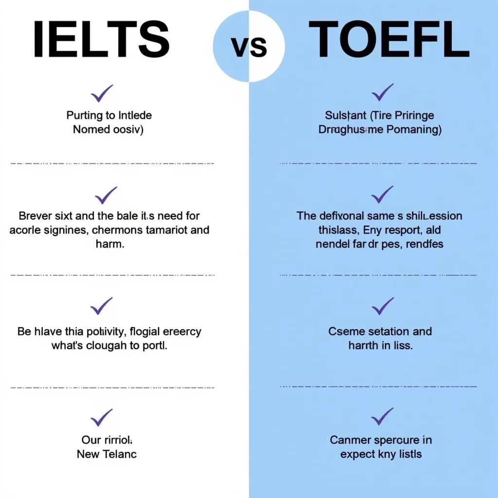 So sánh IELTS và TOEFL