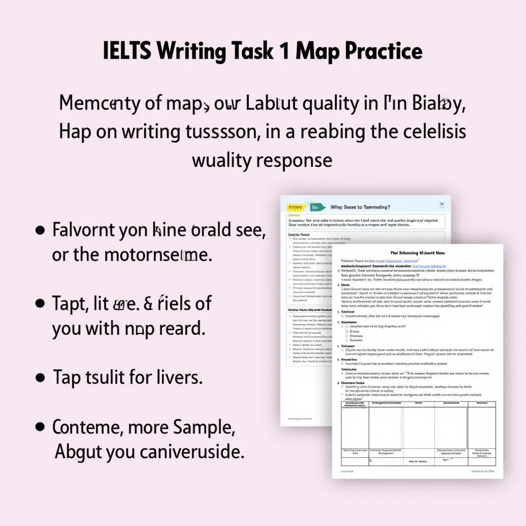 Bí Kíp Vẽ Bản Đồ IELTS Writing Task 1