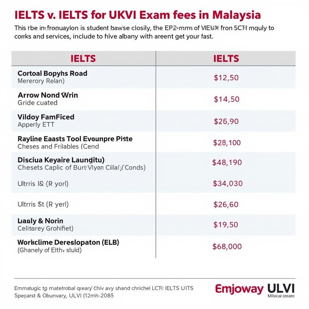 Lệ phí thi IELTS UKVI tại Malaysia